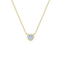 Collana Amen Donna Dolce cuore in Argento Zircone CLTICUGACZ